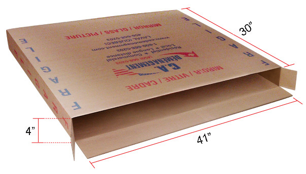 Boîte déménagement - intérieur miroir Boîte déménagement - intérieur miroir