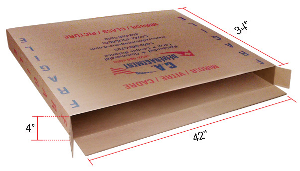 Boîte déménagement - extérieur miroir Boîte déménagement - extérieur miroir